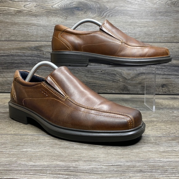 Mens Ecco Helinski Bicycle Toe Leather 